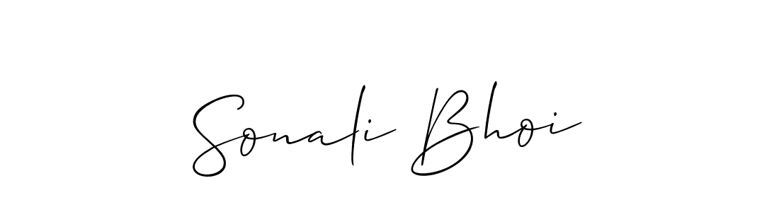 Best and Professional Signature Style for Sonali Bhoi. Allison_Script Best Signature Style Collection. Sonali Bhoi signature style 2 images and pictures png