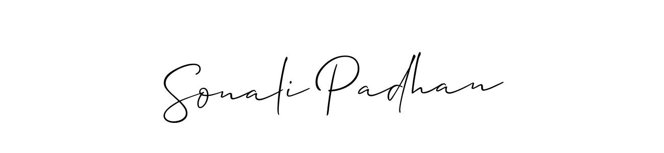 Best and Professional Signature Style for Sonali Padhan. Allison_Script Best Signature Style Collection. Sonali Padhan signature style 2 images and pictures png