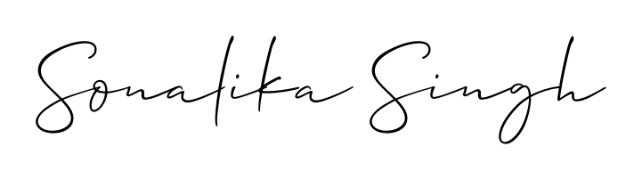 A timeless handwritten aesthetic for Sonalika Singh. The Allison_Script font gives your signature a handcrafted feel with natural curves. Sonalika Singh signature style 2 images and pictures png