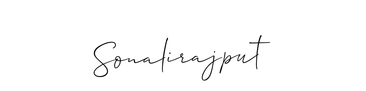 How to make Sonalirajput name signature. Use Allison_Script style for creating short signs online. This is the latest handwritten sign. Sonalirajput signature style 2 images and pictures png