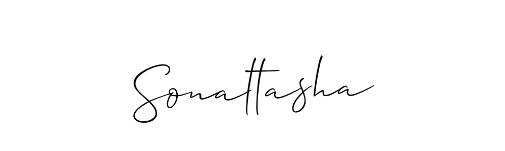 if you are searching for the best signature style for your name Sonaltasha. so please give up your signature search. here we have designed multiple signature styles  using Allison_Script. Sonaltasha signature style 2 images and pictures png