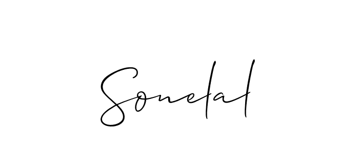 It looks lik you need a new signature style for name Sonelal. Design unique handwritten (Allison_Script) signature with our free signature maker in just a few clicks. Sonelal signature style 2 images and pictures png