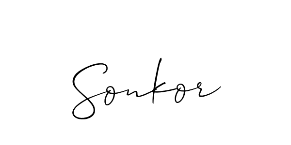Here are the top 10 professional signature styles for the name Sonkor. These are the best autograph styles you can use for your name. Sonkor signature style 2 images and pictures png