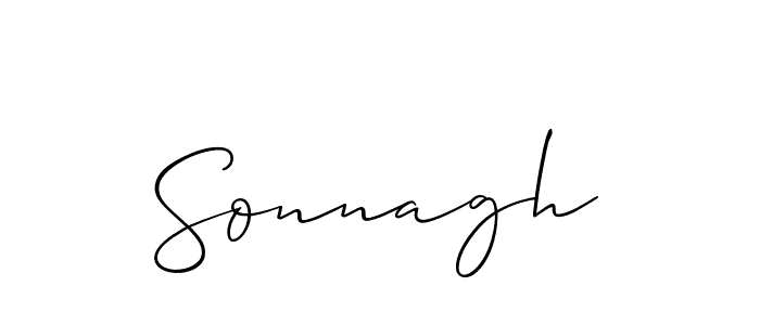 Best and Professional Signature Style for Sonnagh. Allison_Script Best Signature Style Collection. Sonnagh signature style 2 images and pictures png