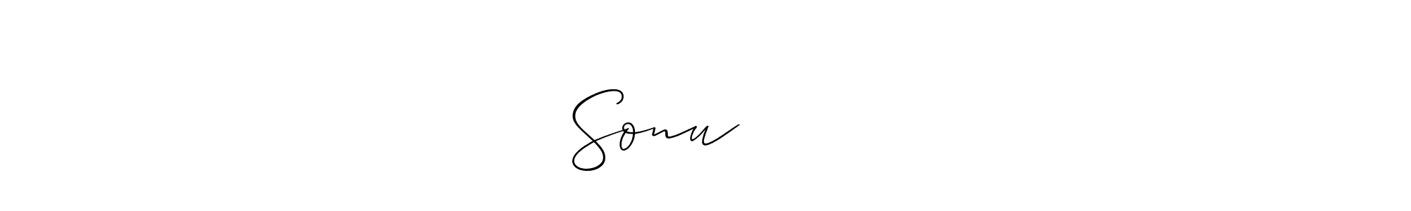 Make a short Sonu कुमार signature style. Manage your documents anywhere anytime using Allison_Script. Create and add eSignatures, submit forms, share and send files easily. Sonu कुमार signature style 2 images and pictures png