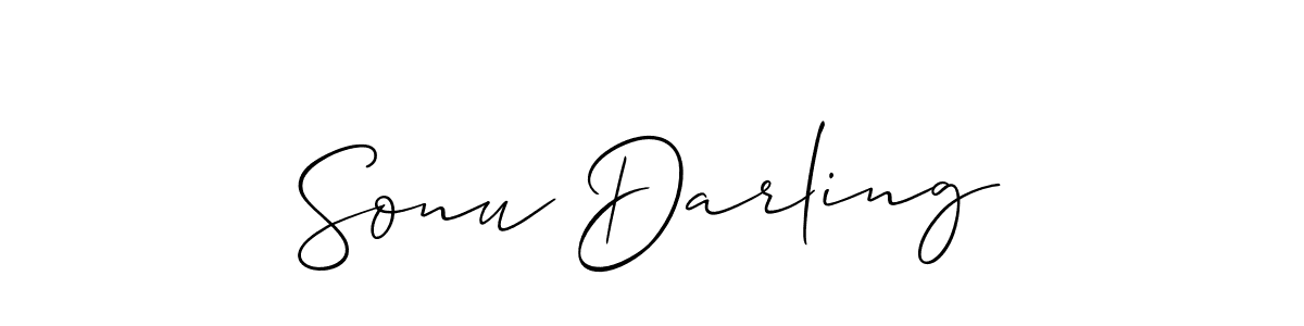 See photos of Sonu Darling official signature by Spectra . Check more albums & portfolios. Read reviews & check more about Allison_Script font. Sonu Darling signature style 2 images and pictures png