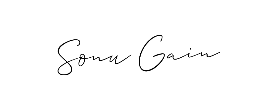 Similarly Allison_Script is the best handwritten signature design. Signature creator online .You can use it as an online autograph creator for name Sonu Gain. Sonu Gain signature style 2 images and pictures png