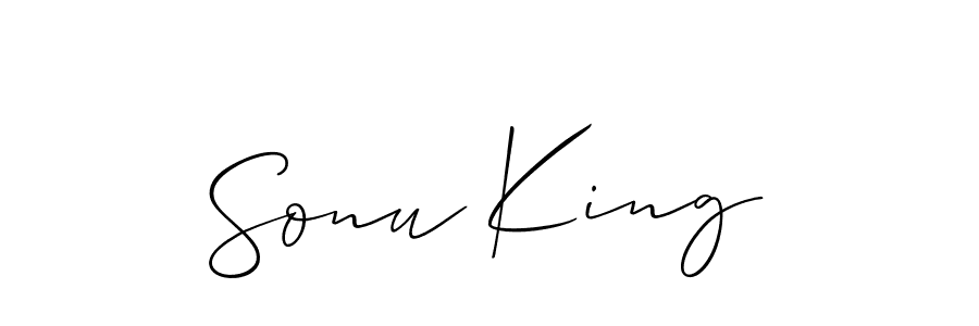 Similarly Allison_Script is the best handwritten signature design. Signature creator online .You can use it as an online autograph creator for name Sonu King. Sonu King signature style 2 images and pictures png