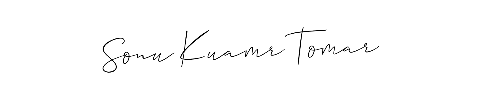 Check out images of Autograph of Sonu Kuamr Tomar name. Actor Sonu Kuamr Tomar Signature Style. Allison_Script is a professional sign style online. Sonu Kuamr Tomar signature style 2 images and pictures png