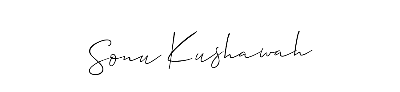 if you are searching for the best signature style for your name Sonu Kushawah. so please give up your signature search. here we have designed multiple signature styles  using Allison_Script. Sonu Kushawah signature style 2 images and pictures png