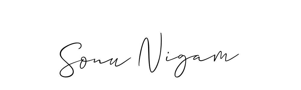 Once you've used our free online signature maker to create your best signature Allison_Script style, it's time to enjoy all of the benefits that Sonu Nigam name signing documents. Sonu Nigam signature style 2 images and pictures png