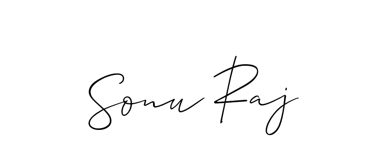 It looks lik you need a new signature style for name Sonu Raj. Design unique handwritten (Allison_Script) signature with our free signature maker in just a few clicks. Sonu Raj signature style 2 images and pictures png