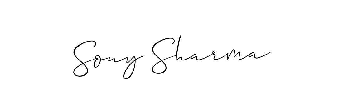 Make a beautiful signature design for name Sony Sharma. Use this online signature maker to create a handwritten signature for free. Sony Sharma signature style 2 images and pictures png