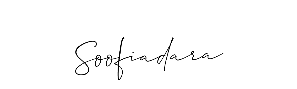 Make a beautiful signature design for name Soofiadara. Use this online signature maker to create a handwritten signature for free. Soofiadara signature style 2 images and pictures png