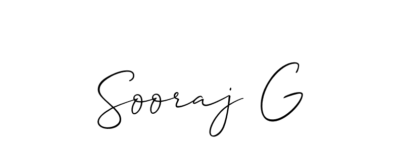 See photos of Sooraj G official signature by Spectra . Check more albums & portfolios. Read reviews & check more about Allison_Script font. Sooraj G signature style 2 images and pictures png