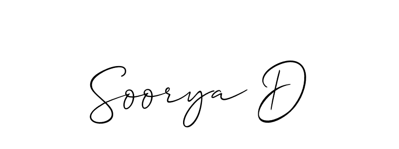 This is the best signature style for the Soorya D name. Also you like these signature font (Allison_Script). Mix name signature. Soorya D signature style 2 images and pictures png