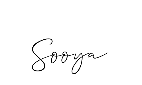 Also You can easily find your signature by using the search form. We will create Sooya name handwritten signature images for you free of cost using Allison_Script sign style. Sooya signature style 2 images and pictures png