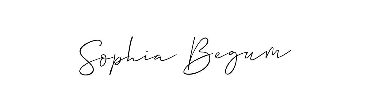 Make a beautiful signature design for name Sophia Begum. Use this online signature maker to create a handwritten signature for free. Sophia Begum signature style 2 images and pictures png