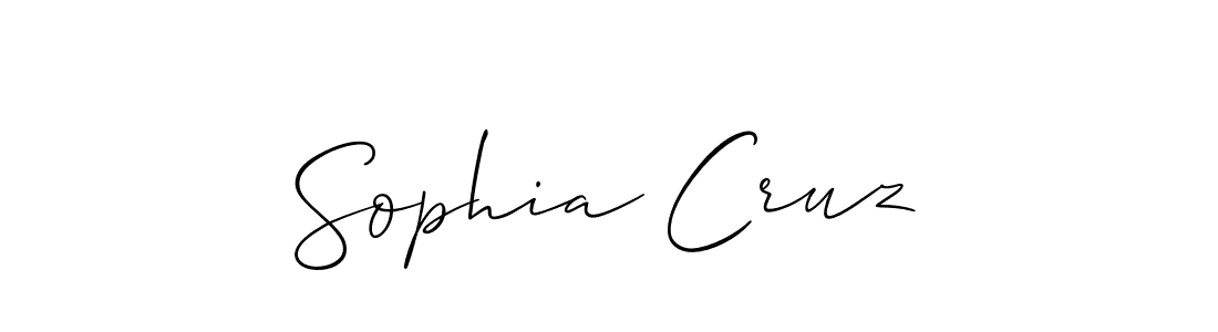 Once you've used our free online signature maker to create your best signature Allison_Script style, it's time to enjoy all of the benefits that Sophia Cruz name signing documents. Sophia Cruz signature style 2 images and pictures png