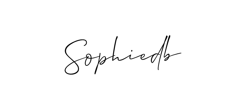 Best and Professional Signature Style for Sophiedb. Allison_Script Best Signature Style Collection. Sophiedb signature style 2 images and pictures png