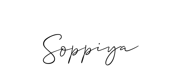 Also we have Soppiya name is the best signature style. Create professional handwritten signature collection using Allison_Script autograph style. Soppiya signature style 2 images and pictures png