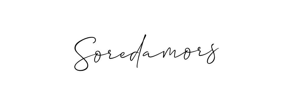 Best and Professional Signature Style for Soredamors. Allison_Script Best Signature Style Collection. Soredamors signature style 2 images and pictures png