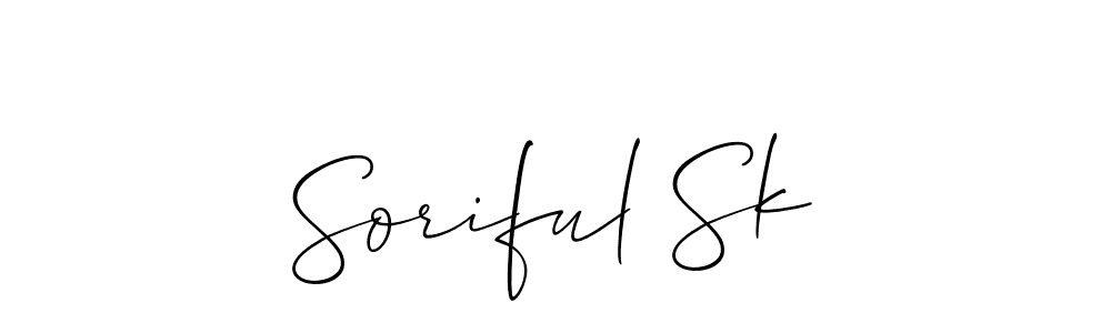 Once you've used our free online signature maker to create your best signature Allison_Script style, it's time to enjoy all of the benefits that Soriful Sk name signing documents. Soriful Sk signature style 2 images and pictures png