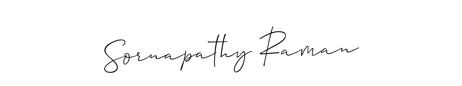 How to Draw Sornapathy Raman signature style? Allison_Script is a latest design signature styles for name Sornapathy Raman. Sornapathy Raman signature style 2 images and pictures png