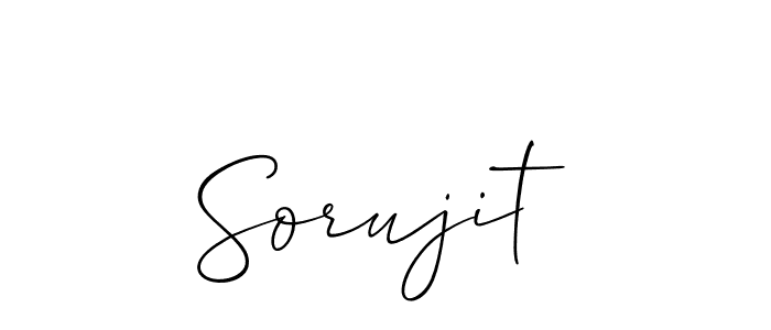 Best and Professional Signature Style for Sorujit. Allison_Script Best Signature Style Collection. Sorujit signature style 2 images and pictures png