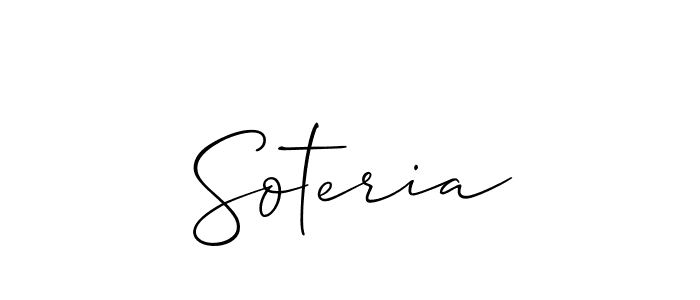 You should practise on your own different ways (Allison_Script) to write your name (Soteria) in signature. don't let someone else do it for you. Soteria signature style 2 images and pictures png
