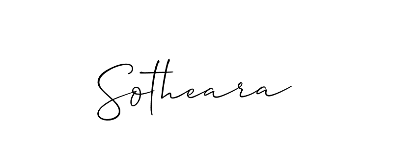 You should practise on your own different ways (Allison_Script) to write your name (Sotheara) in signature. don't let someone else do it for you. Sotheara signature style 2 images and pictures png