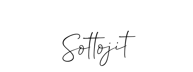Make a beautiful signature design for name Sottojit. Use this online signature maker to create a handwritten signature for free. Sottojit signature style 2 images and pictures png