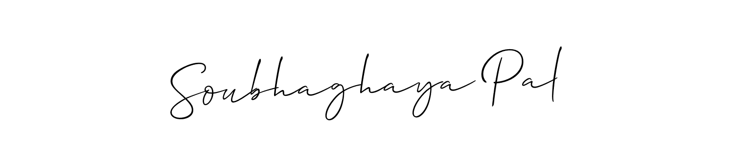 Create a beautiful signature design for name Soubhaghaya Pal. With this signature (Allison_Script) fonts, you can make a handwritten signature for free. Soubhaghaya Pal signature style 2 images and pictures png