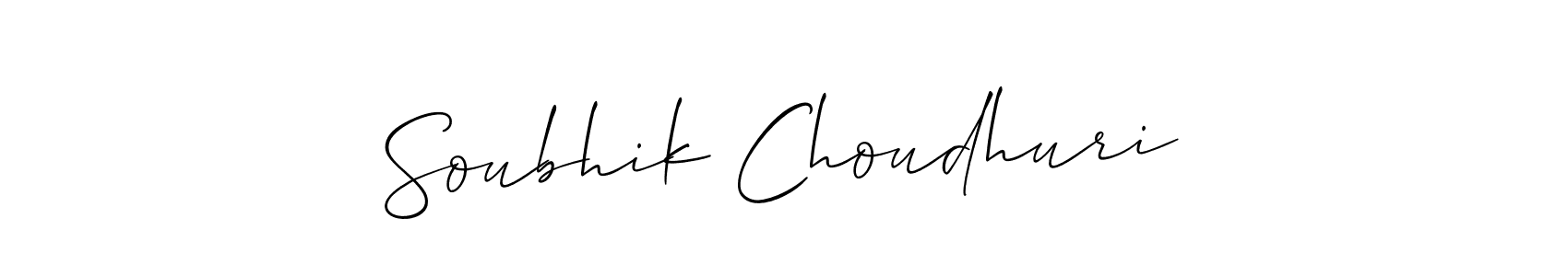 Similarly Allison_Script is the best handwritten signature design. Signature creator online .You can use it as an online autograph creator for name Soubhik Choudhuri. Soubhik Choudhuri signature style 2 images and pictures png