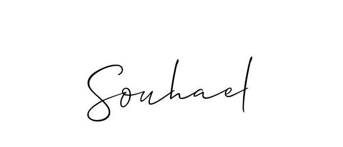 Similarly Allison_Script is the best handwritten signature design. Signature creator online .You can use it as an online autograph creator for name Souhael. Souhael signature style 2 images and pictures png