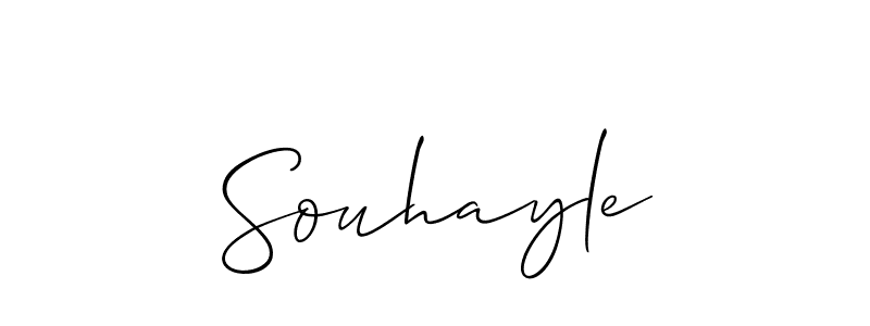 Best and Professional Signature Style for Souhayle. Allison_Script Best Signature Style Collection. Souhayle signature style 2 images and pictures png