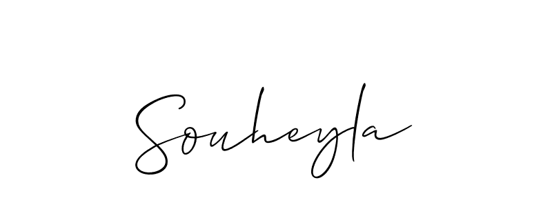 Best and Professional Signature Style for Souheyla. Allison_Script Best Signature Style Collection. Souheyla signature style 2 images and pictures png