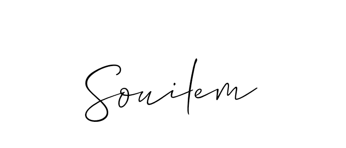 Similarly Allison_Script is the best handwritten signature design. Signature creator online .You can use it as an online autograph creator for name Souilem. Souilem signature style 2 images and pictures png