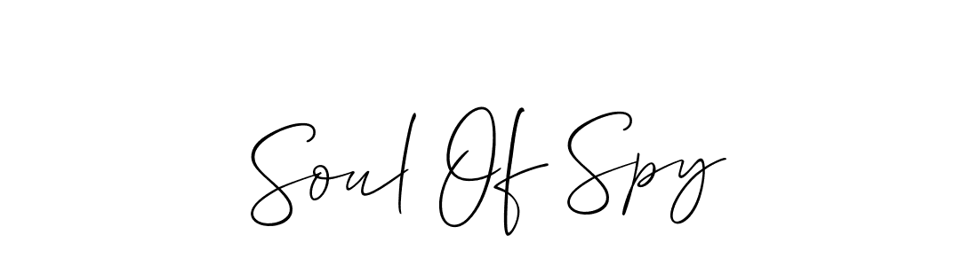 Best and Professional Signature Style for Soul Of Spy. Allison_Script Best Signature Style Collection. Soul Of Spy signature style 2 images and pictures png