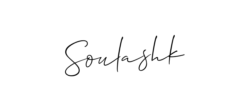 How to Draw Soulashk signature style? Allison_Script is a latest design signature styles for name Soulashk. Soulashk signature style 2 images and pictures png