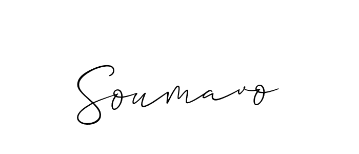 Make a beautiful signature design for name Soumavo. Use this online signature maker to create a handwritten signature for free. Soumavo signature style 2 images and pictures png