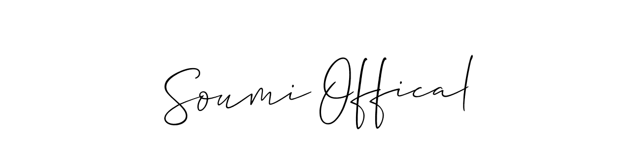 Here are the top 10 professional signature styles for the name Soumi Offical. These are the best autograph styles you can use for your name. Soumi Offical signature style 2 images and pictures png