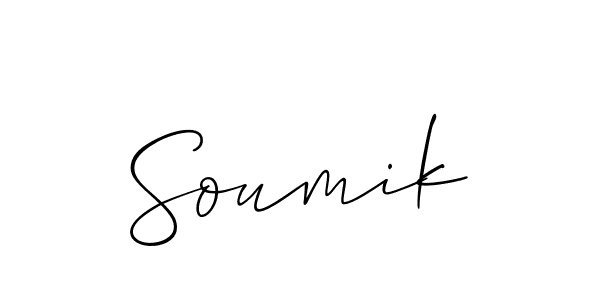 How to Draw Soumik signature style? Allison_Script is a latest design signature styles for name Soumik. Soumik signature style 2 images and pictures png