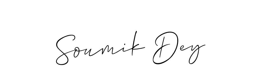 Similarly Allison_Script is the best handwritten signature design. Signature creator online .You can use it as an online autograph creator for name Soumik Dey. Soumik Dey signature style 2 images and pictures png