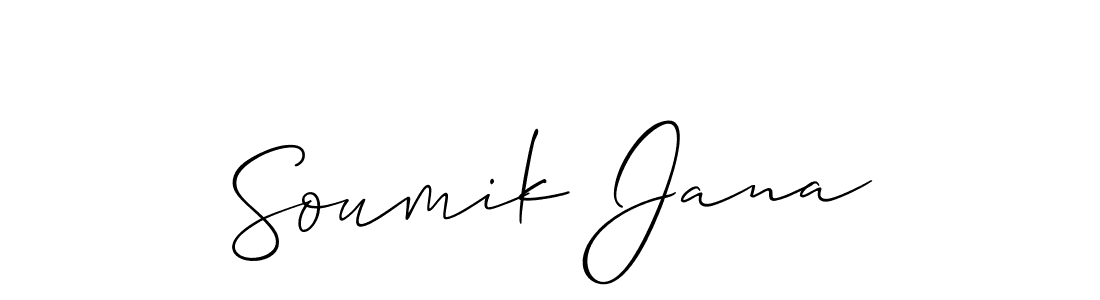 You can use this online signature creator to create a handwritten signature for the name Soumik Jana. This is the best online autograph maker. Soumik Jana signature style 2 images and pictures png