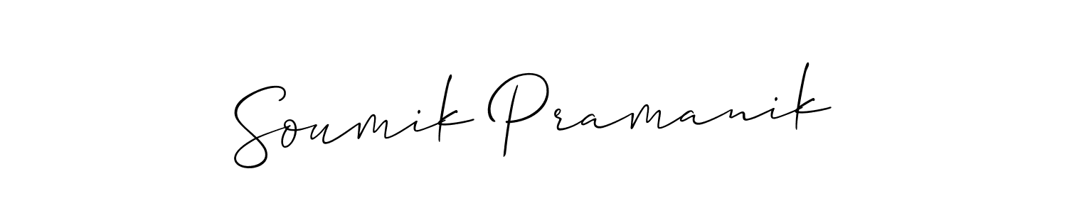 How to Draw Soumik Pramanik signature style? Allison_Script is a latest design signature styles for name Soumik Pramanik. Soumik Pramanik signature style 2 images and pictures png