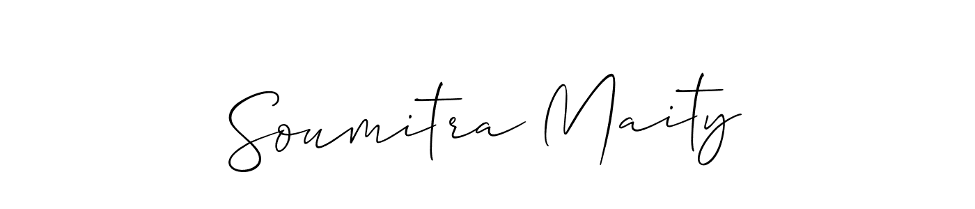 How to Draw Soumitra Maity signature style? Allison_Script is a latest design signature styles for name Soumitra Maity. Soumitra Maity signature style 2 images and pictures png