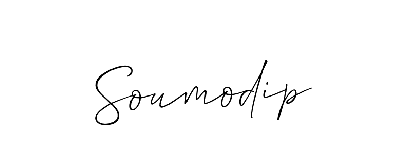 if you are searching for the best signature style for your name Soumodip. so please give up your signature search. here we have designed multiple signature styles  using Allison_Script. Soumodip signature style 2 images and pictures png