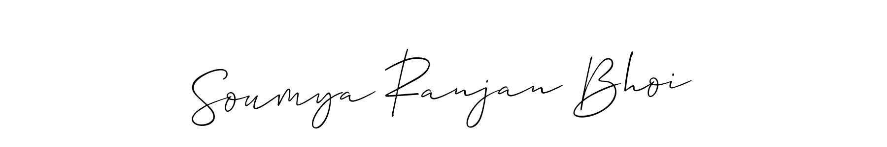 The best way (Allison_Script) to make a short signature is to pick only two or three words in your name. The name Soumya Ranjan Bhoi include a total of six letters. For converting this name. Soumya Ranjan Bhoi signature style 2 images and pictures png