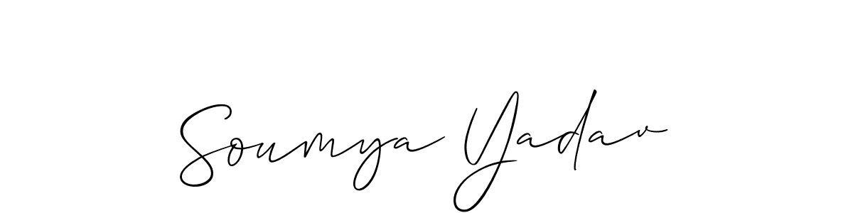 You can use this online signature creator to create a handwritten signature for the name Soumya Yadav. This is the best online autograph maker. Soumya Yadav signature style 2 images and pictures png